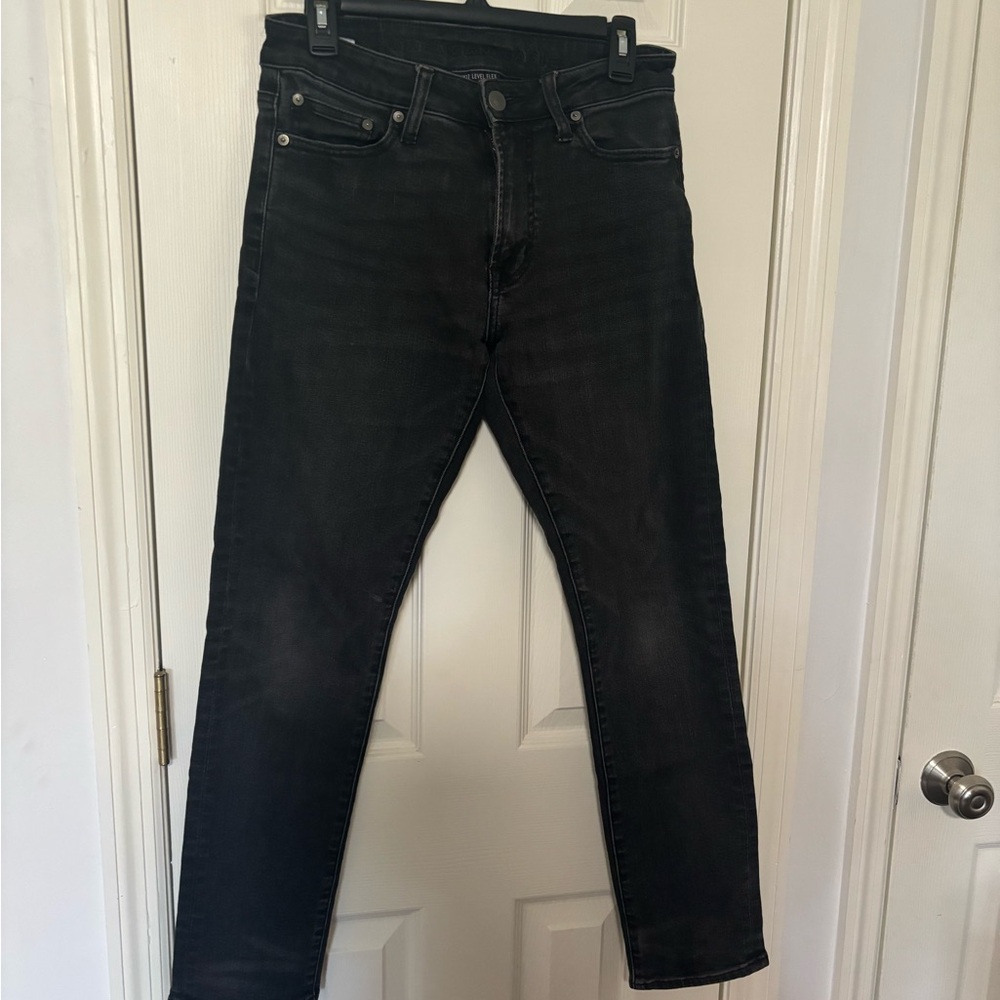 American Eagle Outfitters Next Level Flex Black Slim Jeans